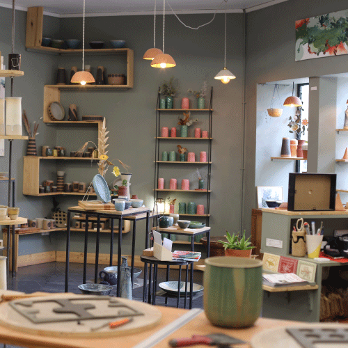 boutique poterie chez Biscotte